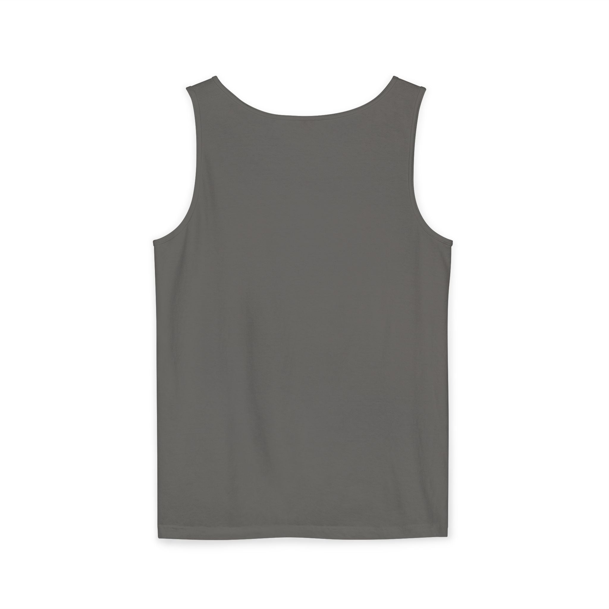 Strong Nerdy White Text Tank Top — Geek Strength Graphic Tank