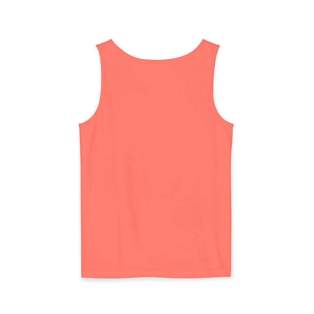 Strong Nerdy White Text Tank Top — Geek Strength Graphic Tank