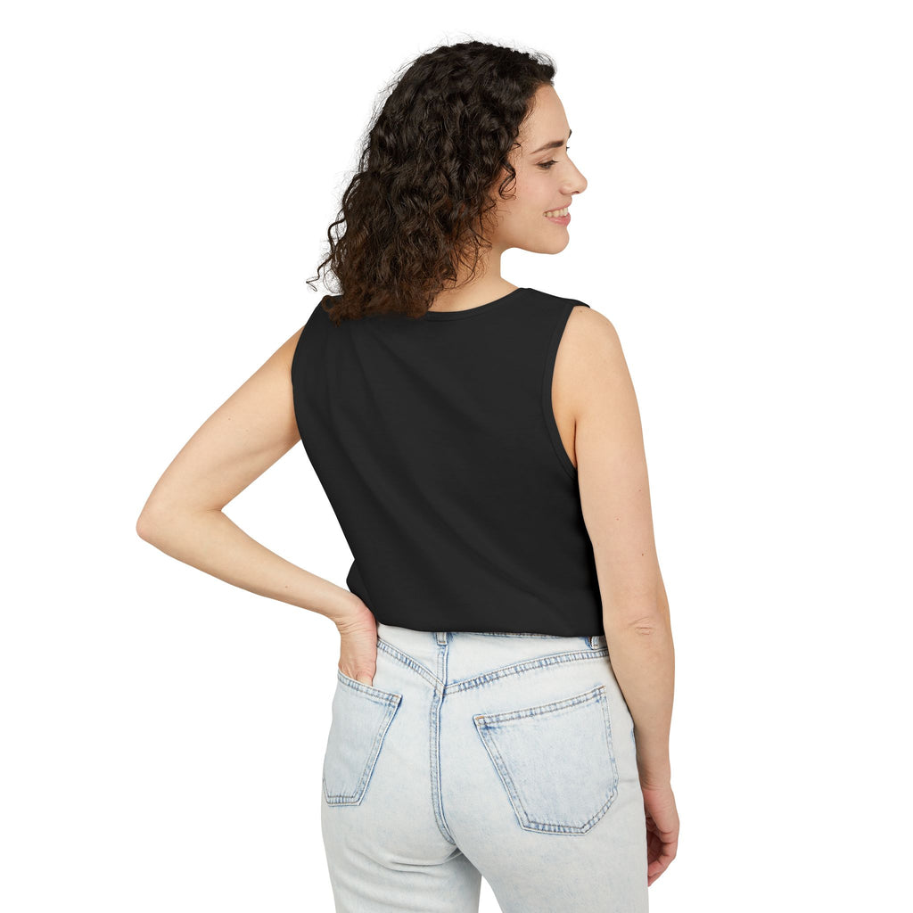 Ox Strong Black Text Tank Top — Geek Strength Graphic Tank
