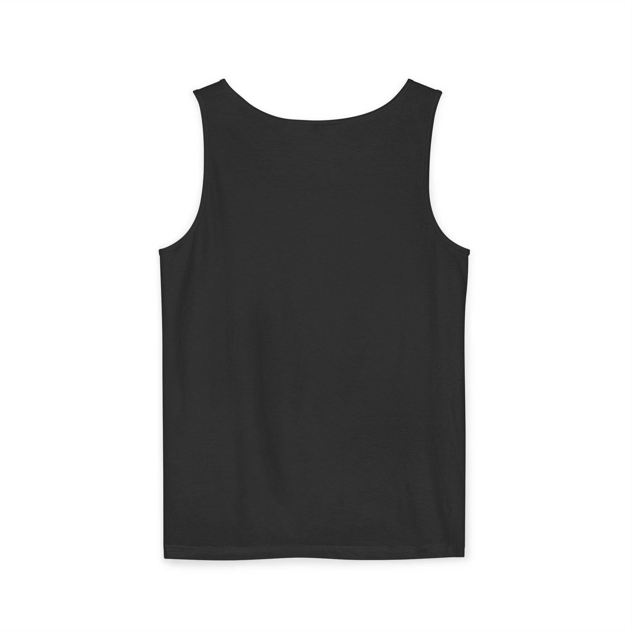 Ox Strong Black Text Tank Top — Geek Strength Graphic Tank