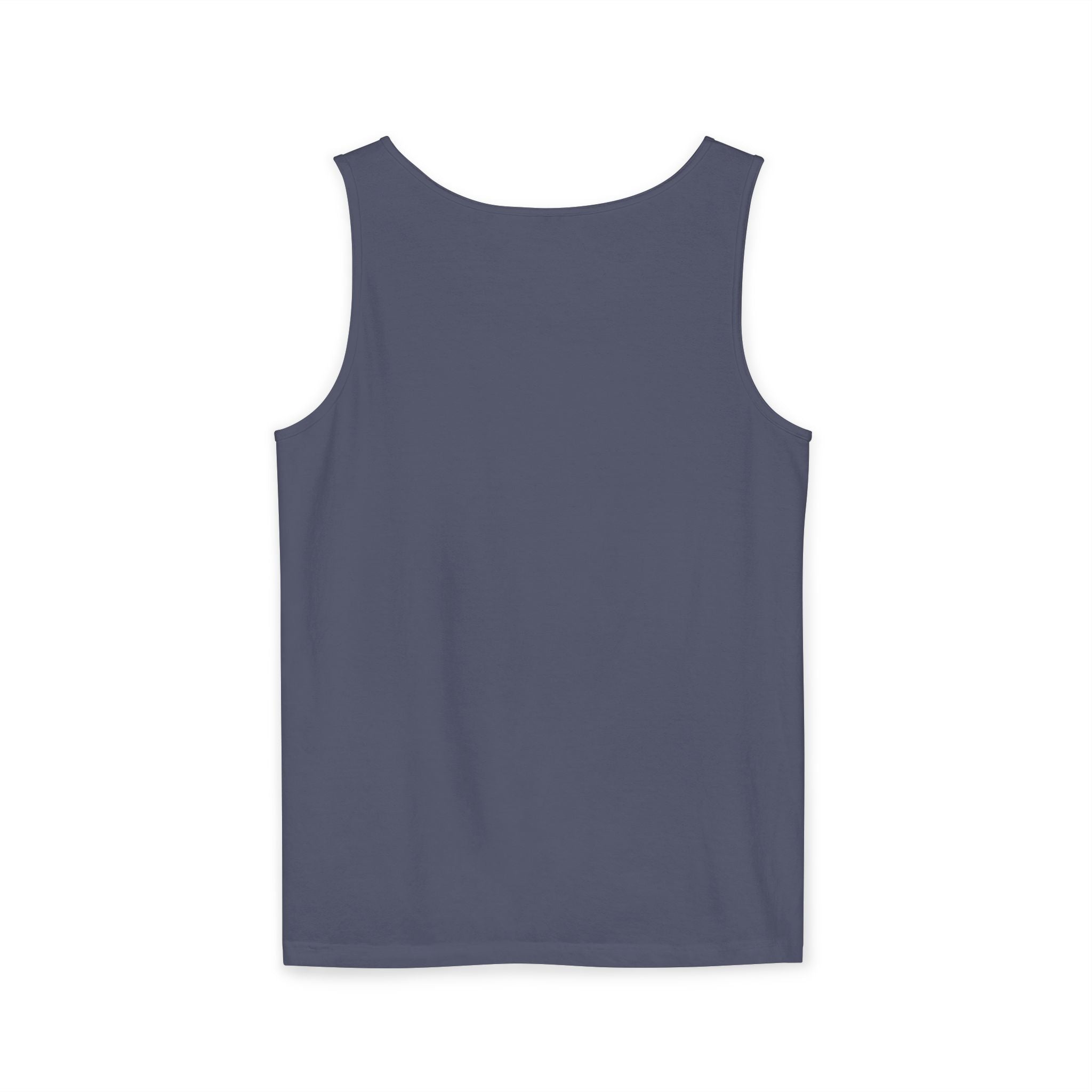 Strong Nerdy White Text Tank Top — Geek Strength Graphic Tank